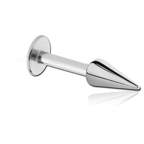 Piercing labret long - piercing, cone