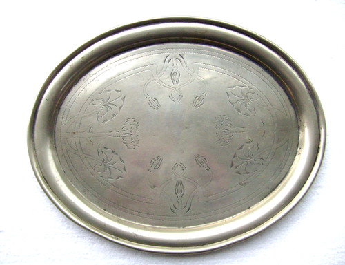 Tablett platte oval - tablett,