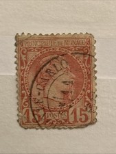 MONACO: 1885 - PRINZ CHARLES