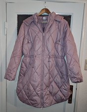Damen Winterjacke Farbe Altrose Gr. 44 mit Zugband  in der Taille
