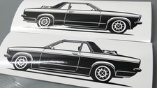 Opel Kadett C Aero Sticker