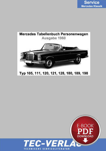 Pdf mercedes tabellenbuch typ - mercedes,
