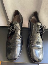 Steptanzschuhe, Lack, schwarz