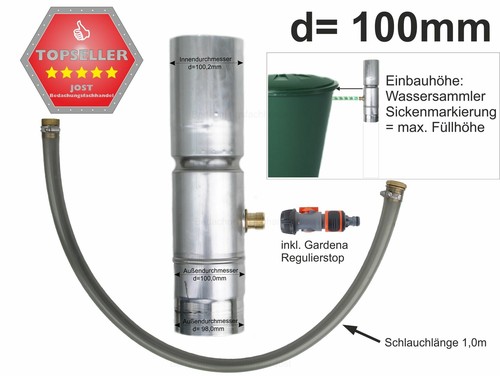 Rheinzink wassersammler 100 - wassersammler,