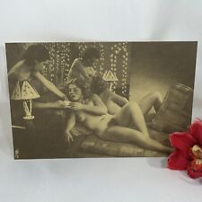 alte Ansichtskarte Erotik Akt nackte Frau nude Kunst AK Erotika / ev 629(22)