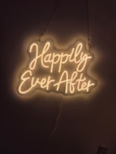 Happily Ever After Neon Sign