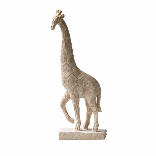 Giraffenfigur aus kunstharz - giraffenfigur,