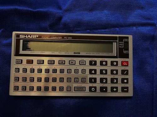 Sharp pc1260 - sharp,