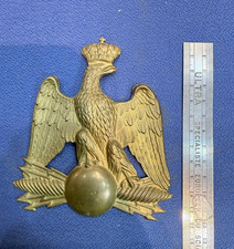 MILITARIA PLATTE SHAKO ZWEITES REICH NAPOLEON III