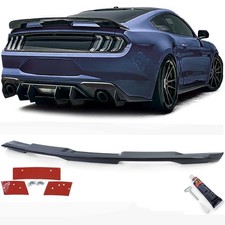 Sport Heck Spoiler Performance 500 Schwarz Glanz für Ford Mustang Coupe 14-20