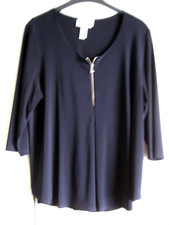 Joseph Ribkoff, Tunika, Shirt, Gr. 46, dunkelblau, neu