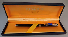 Waterman Ideal Füllfederhalter Typ Exclusiv schwarzer Lack - NEUWERTIG (94286)