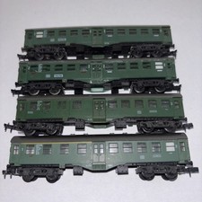 Arnold rapido Spur N 4x Personenwagen 0314(2) -2 KL., 0315-1 KL., 0316 Gepäck DB