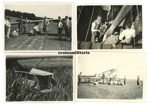 Orig foto segelflieger - 4x,