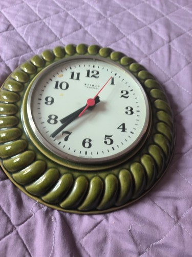 Ddr quarz küchenuhr weimar - ddr,