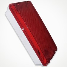 LED rote Außenwandleuchte, 10W CCT 1200Lm 240V Warnschott Beleuchtung IP65