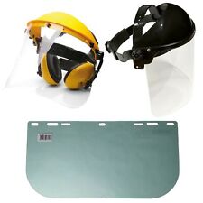 Gesichtsschutz mit Klappvisier Gesichtsschutzschirm Augenschutz Ersatz Visier 