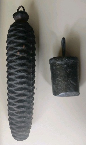 Antik uhrengewichte xxl - 2,
