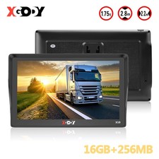 XGODY 9'' Auto Navi LKW PKW GPS Navigationsgerät EU Karte Wohnmobile POI Blitzer