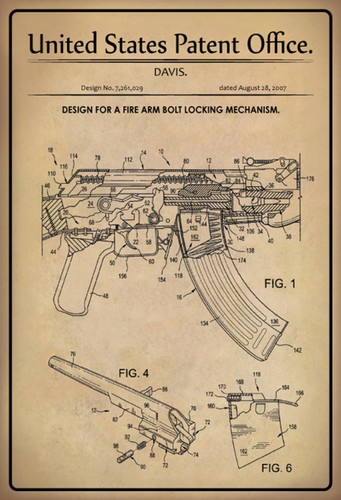 Blechschild 20x30 patent - 20x30, us