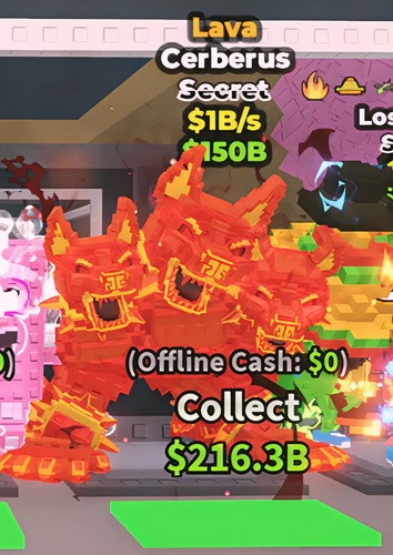 Cerberus lava steal - steal, a