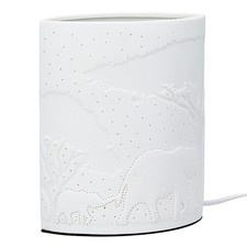 Leuchte Porzellan Elefant