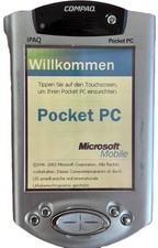 Vintage Compaq iPAQ H3850 PDA Pocket PC 206MHz 64MB PocketPC 2002 (252508-041)
