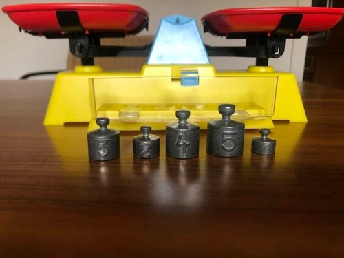Retro kinder waage tafelwaage - kinder,