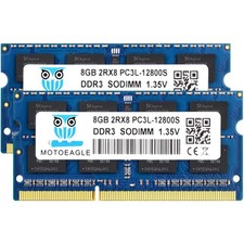 16GB Kit DDR3L 1600 MHz SODIMM