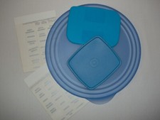 konvolut Ersatzdeckel Tupperware + Etiketten/Aufkleber, gebraucht
