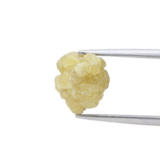 Big Grobem Diamant 4.73tcw Gelb Farbe Natur Irregular Form Für Schmuck Geschenk