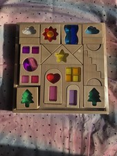 Acryl Holz Bausteine Waldorf