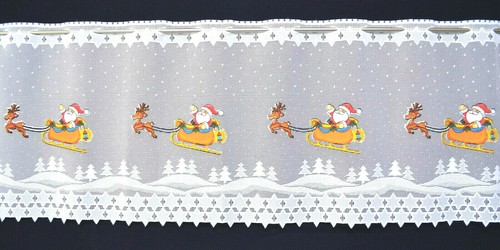 Weihnachtsgardine