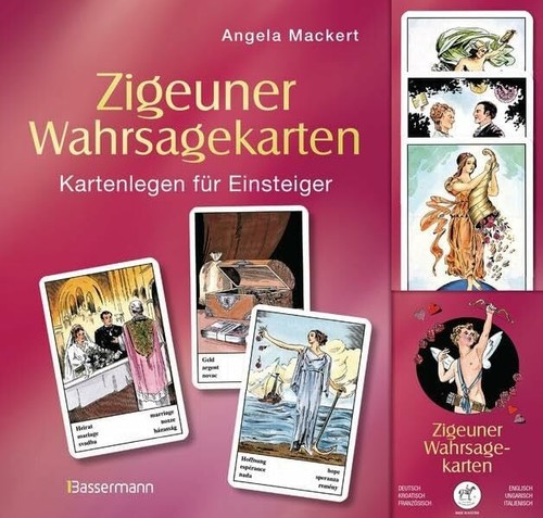 Zigeuner wahrsagekarten set - zigeuner, wahrsagekarten-set