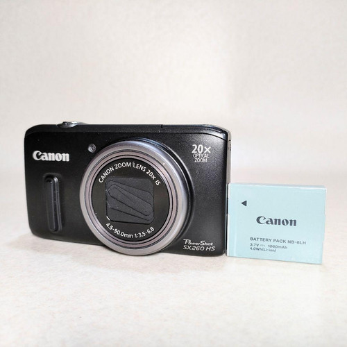 Canon powershot sx260 schwarz - canon,
