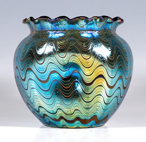 Lötz jugendstil vase - vase, vienna