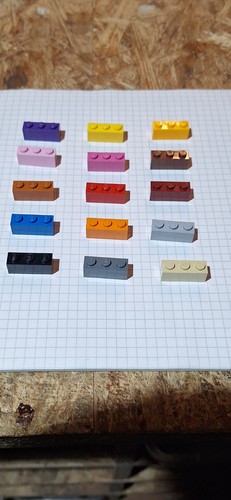 Lego basic 1x3 hoch - basic,