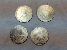 4x Medaille DDR Münze Olympia