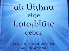 Als Vishnu eine Lotusblüte Gebahr