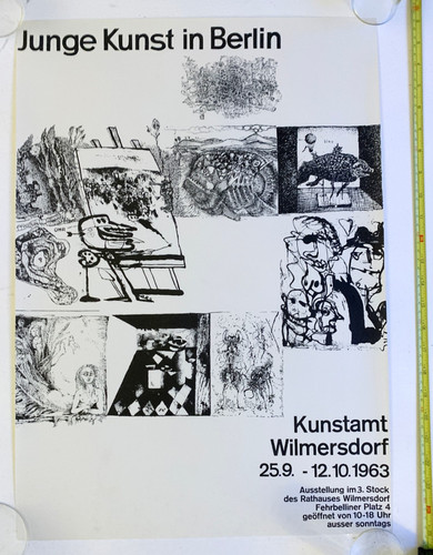 Vintage poster plakat berlin - vintage,