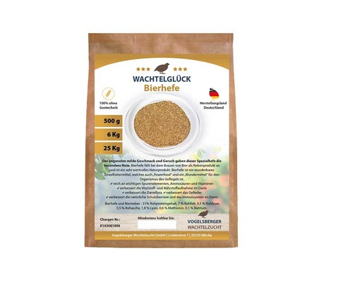 Wachtelglück bierhefe - wachtelglück®,