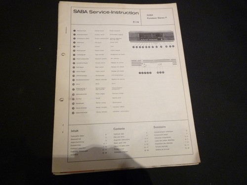 Original service manual - service,