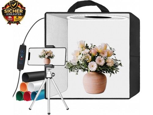 Fotostudio lichtbox 30x30x30 - lichtbox,,