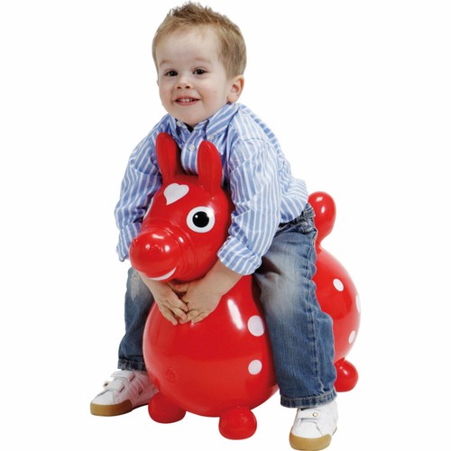 Gymnic hüpfpferd rody rot - hüpfpferd,