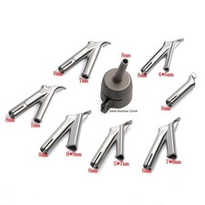 8 St��ck verschiedene Formen Schwei?d��sen f��r Vinyl PVC Kunststoff Hei?lufts