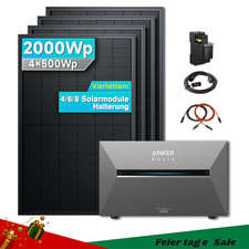 Balkonkraftwerk 2000W mit