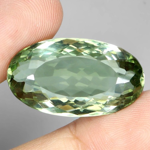Oval schliff top rich - oval, grün