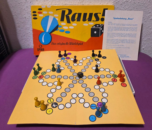 Ddr brettspiel raus 6er - brettspiel, -raus-