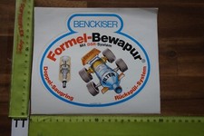 Alter Aufkleber Handwerk Sanitär Heizung Bad Installateur BENCKISER Bewapur DSR