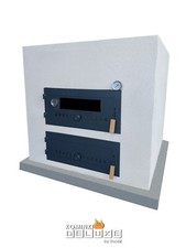 Holzbackofen Indirekt befeuert Pizzaofen Gewölbeofen fertig gemauert DUO 2.0